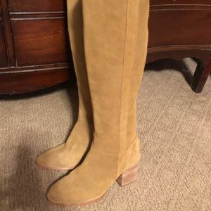 Real Suede Leather boots women’s 8.5